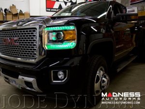 GMC Sierra Multicolor DRL LED Boards - Multicolor and White